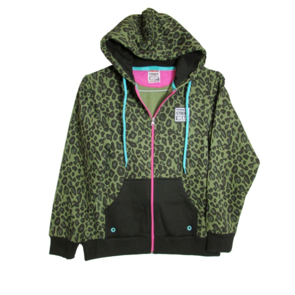 Vision Street Wear WildLife Zip Hoodie